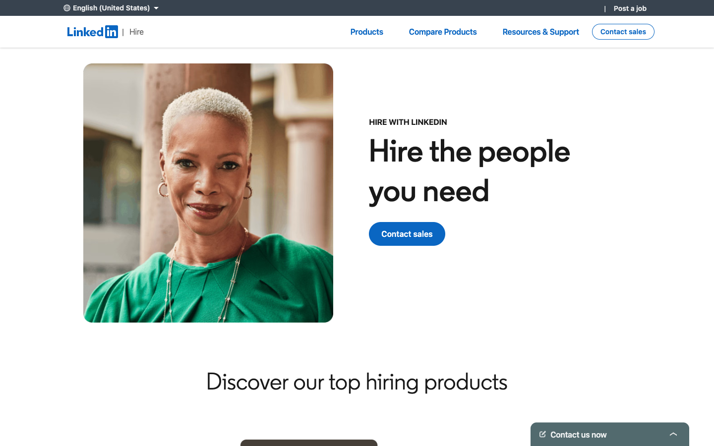 LinkedIn Talent Solutions recruiting tools screenshot